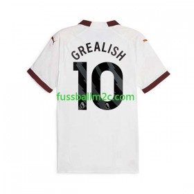 Fußballtrikots Manchester City Jack Grealish 10 Auswärts Trikotsatz 2023-2024